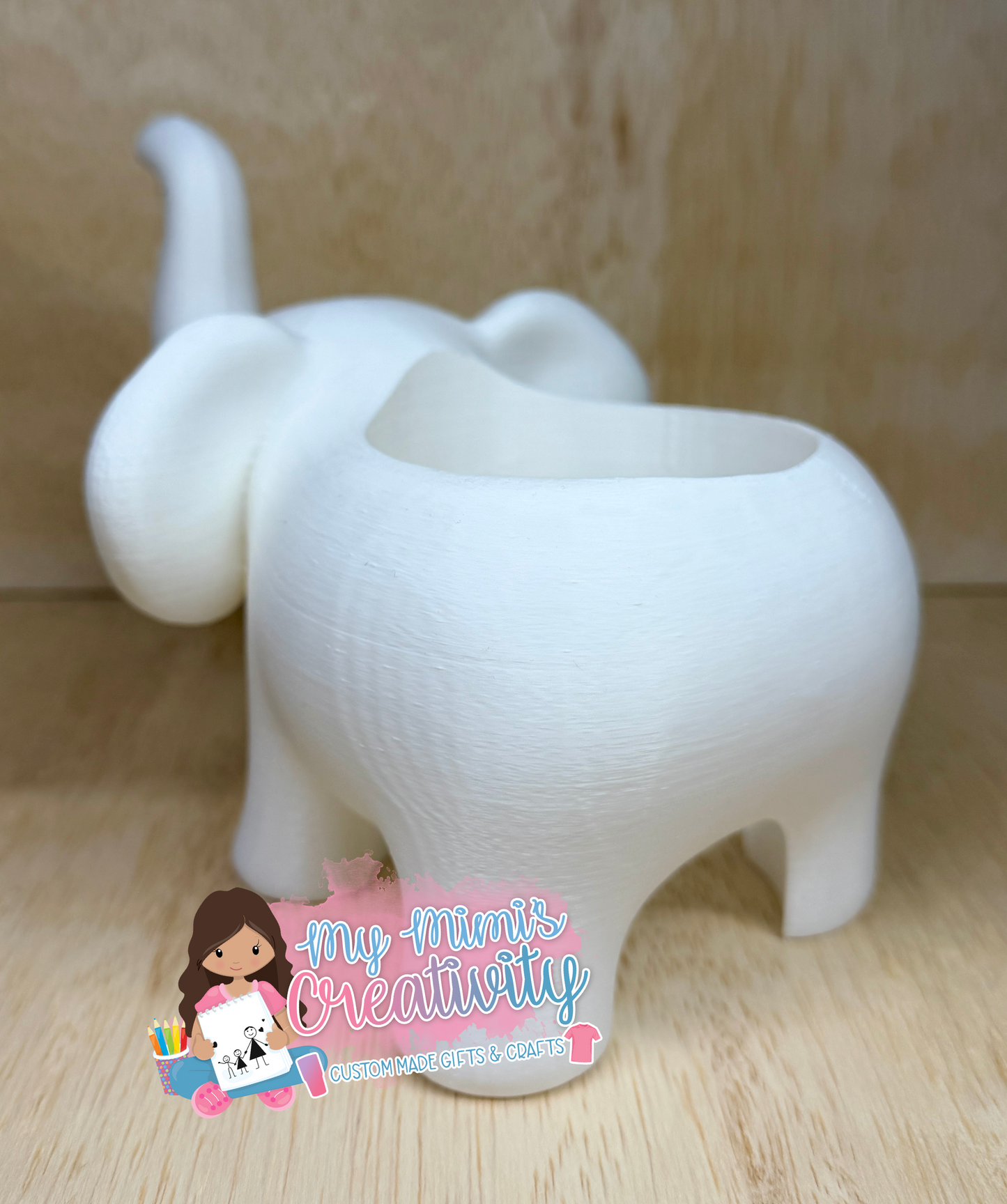 π Baby Elephant Safari Tumbler Sleeve