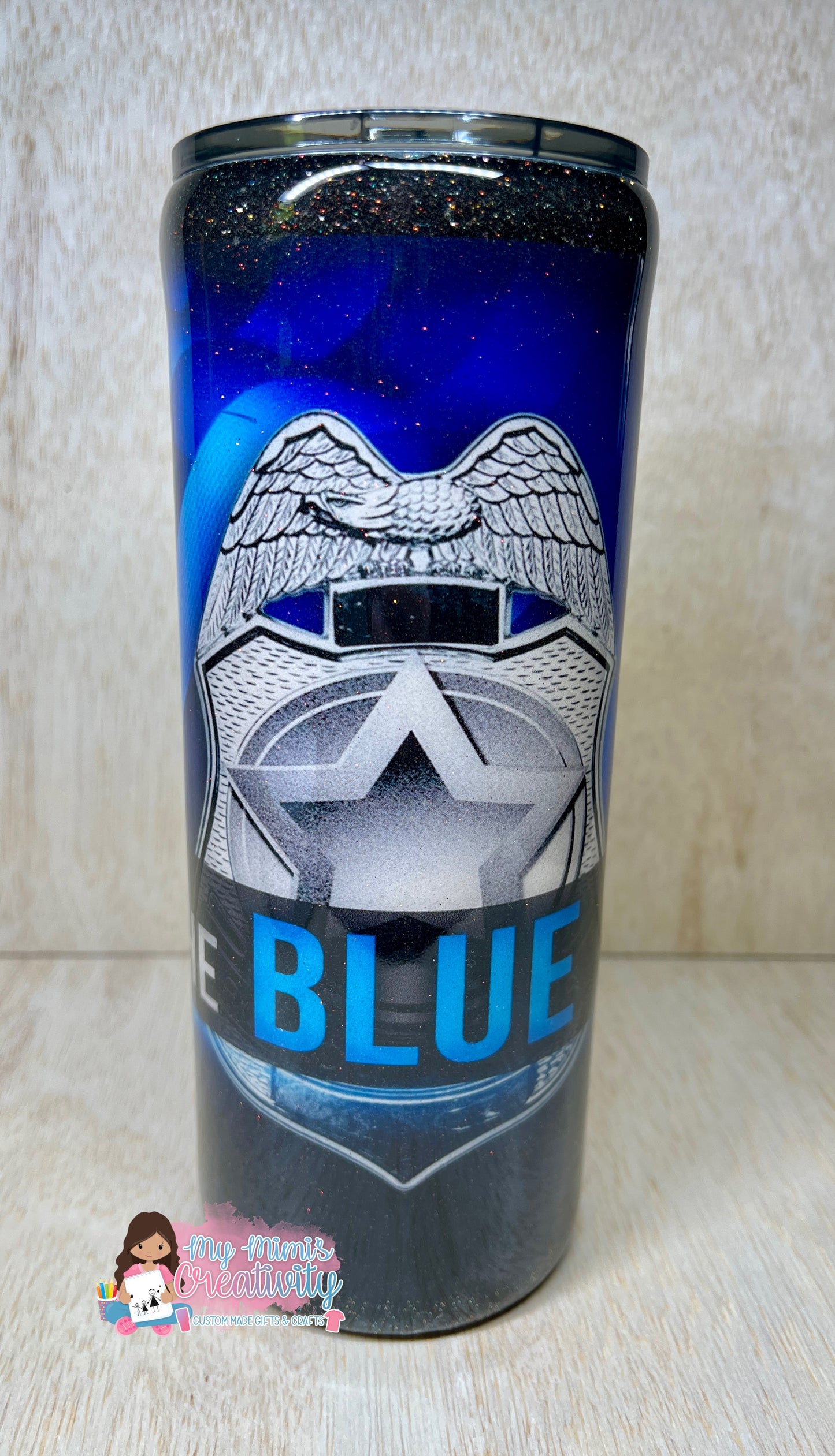 Support The Blue Tumbler 20 oz