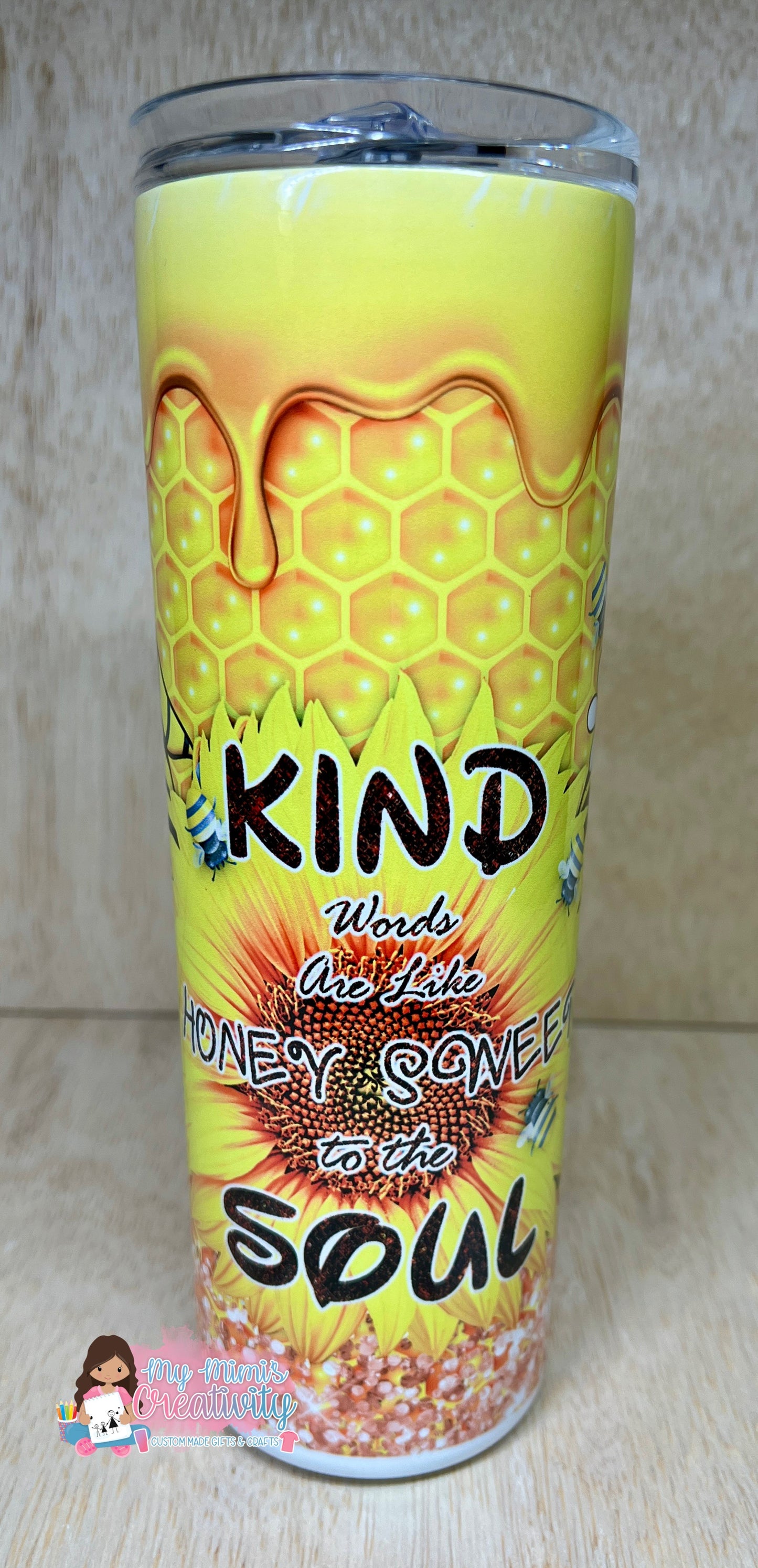 Bee Kind Gnome Tumbler 20 oz