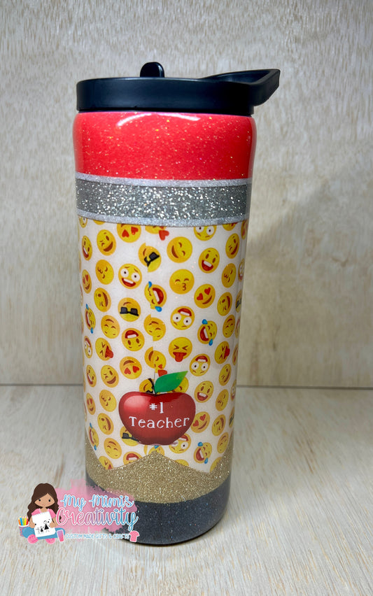 #1 Teacher Tumbler 25 oz