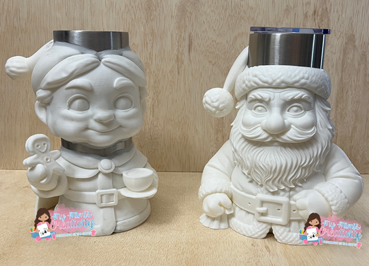 Mr. & Mrs. Santa Claus Sleeve