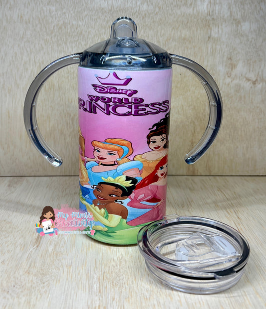 Every girl is a princess toddler 2 in 1 tumbler 12oz