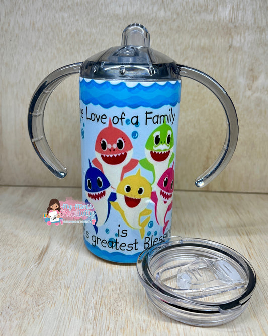 Family is everything Toddler 2 in 1 tumbler 12oz
