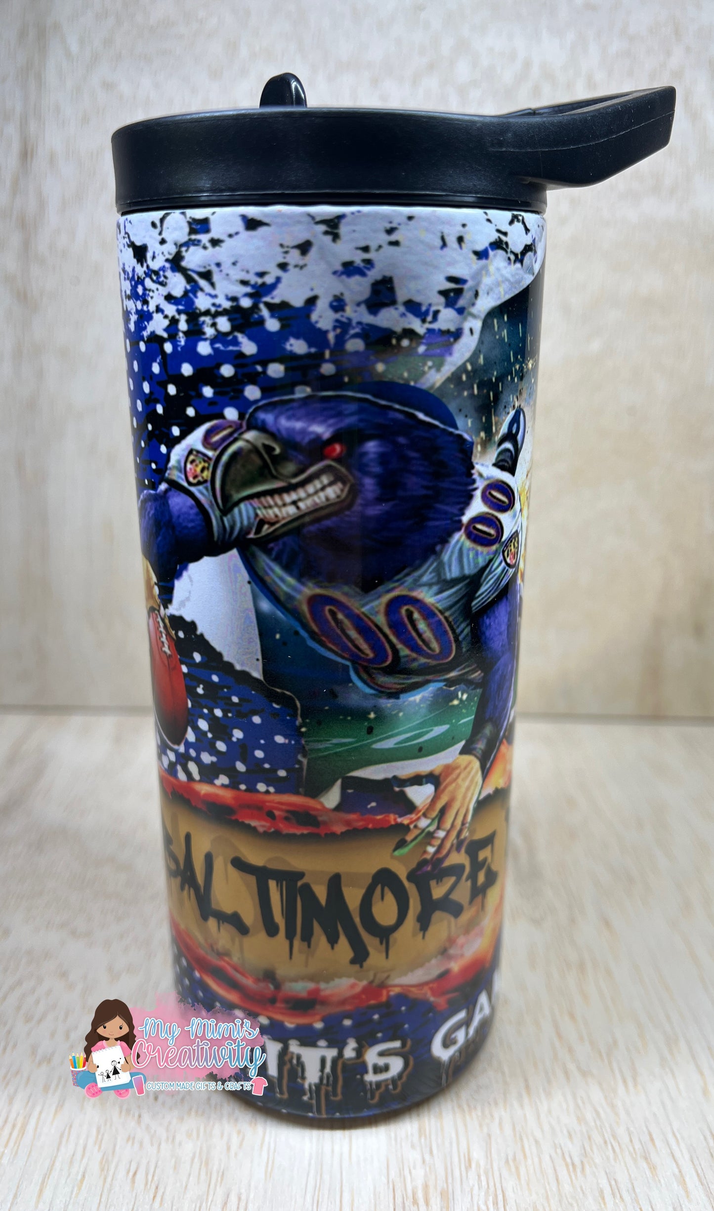 Football Tumbler 15oz