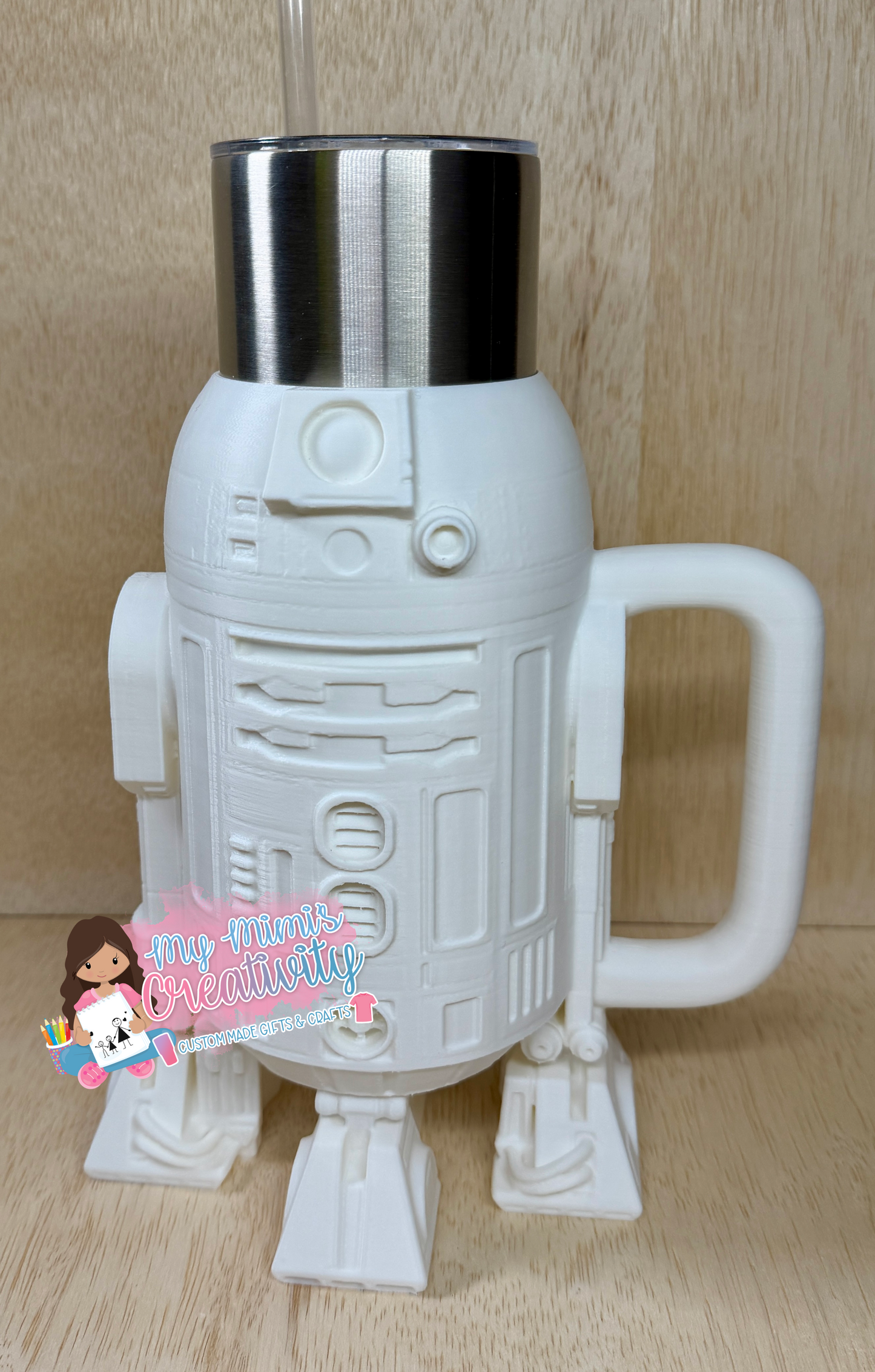 🤖✨ 3D Droid Tumbler Sleeve
