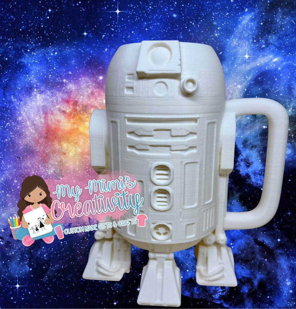 🤖✨ 3D Droid Tumbler Sleeve