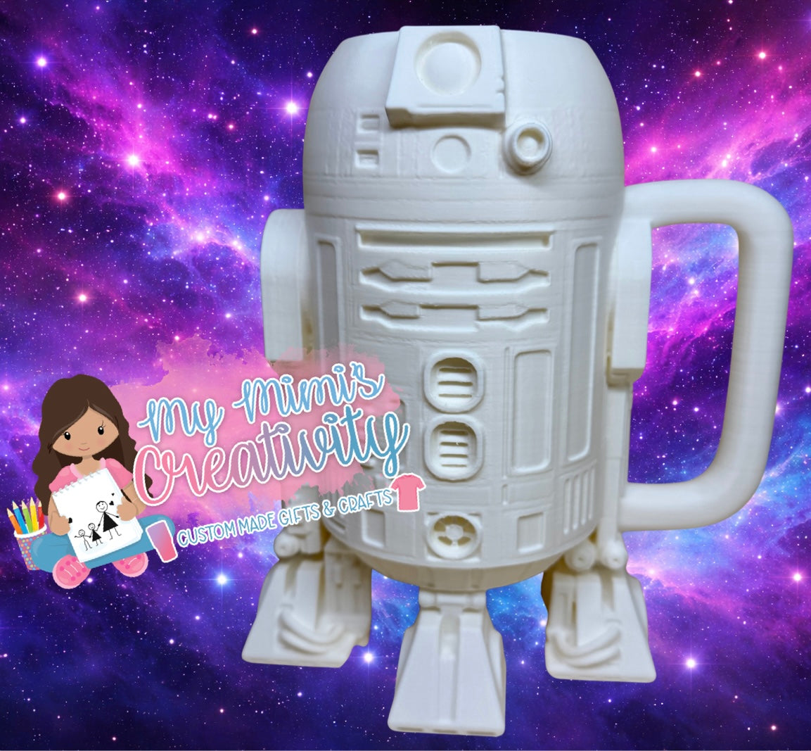🤖✨ 3D Droid Tumbler Sleeve