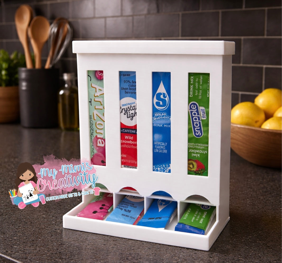 🍉 4 Slot Slim ~ Drink Packet Organizer