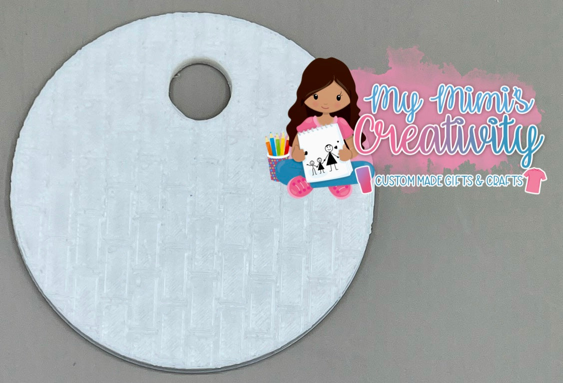 Textured Tumbler Topper Bases