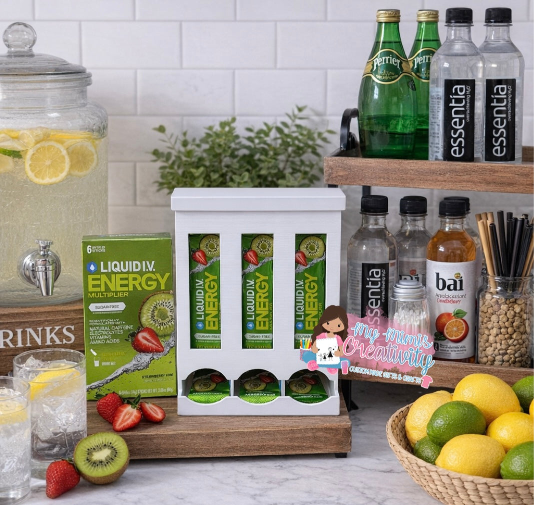 🍉 3 Slot Wide ~ Drink Packet Organizer