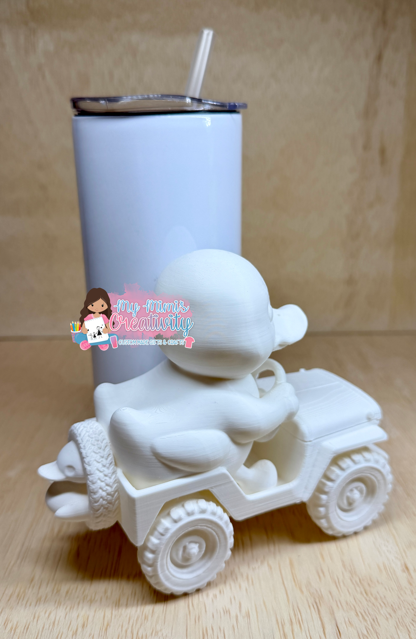 🐥✨Jeep Duck Half Sleeve Tumbler Sleeve