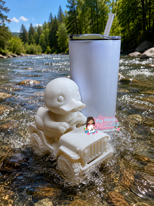 🐥✨Jeep Duck Half Sleeve Tumbler Sleeve