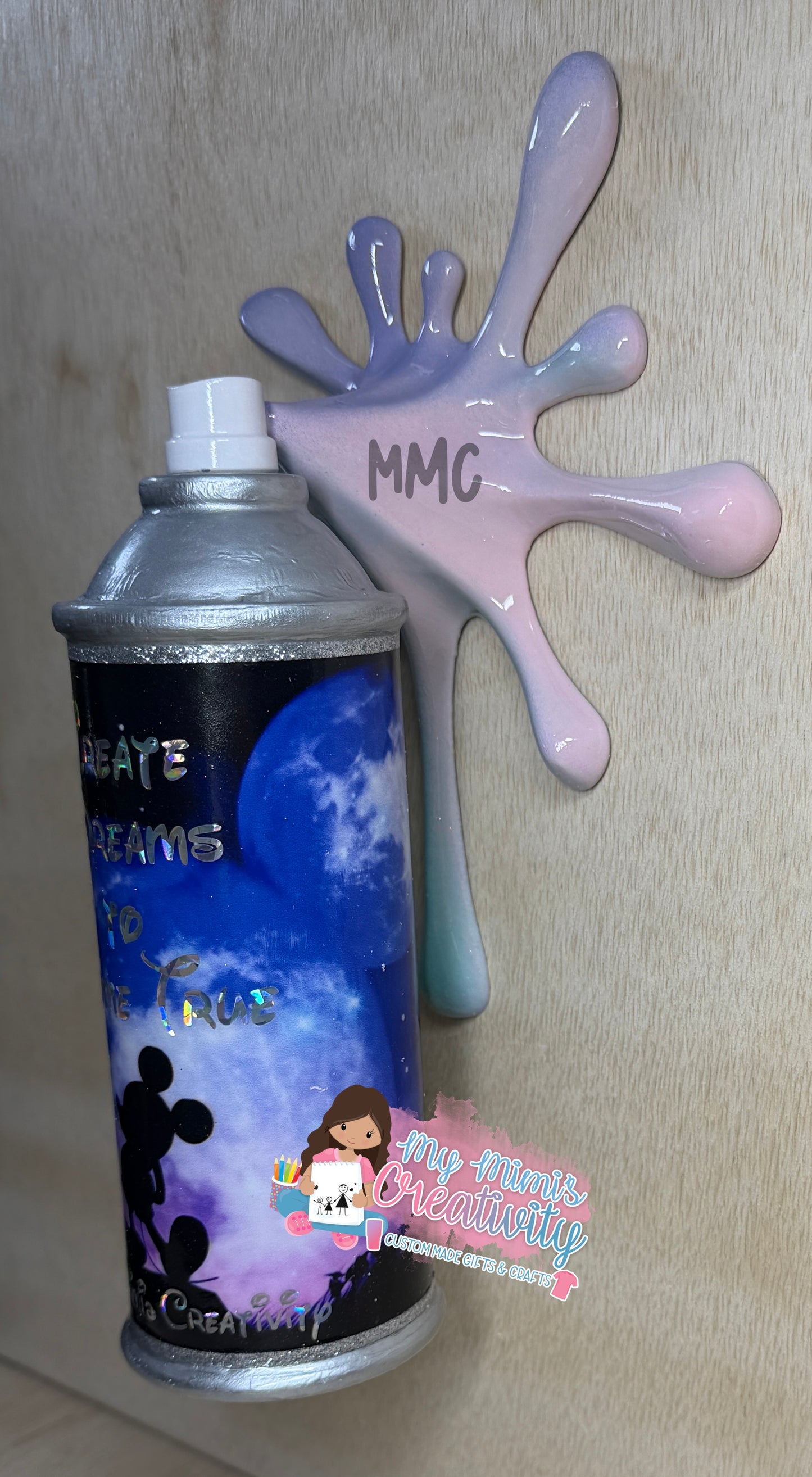 🫟 Spray Paint Can Wall Art – DIY 🎨
