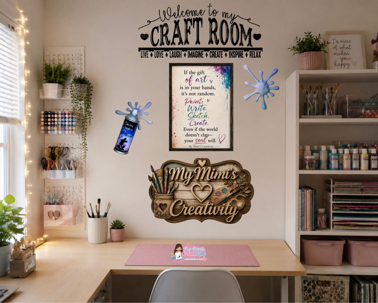 🫟 Spray Paint Can Wall Art – DIY 🎨