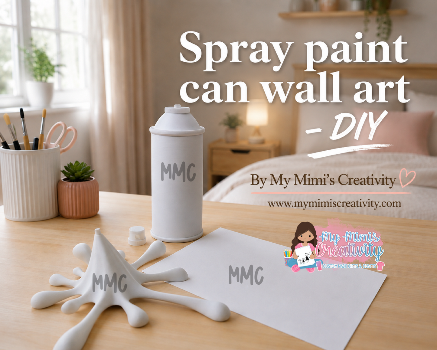 🫟 Spray Paint Can Wall Art – DIY 🎨