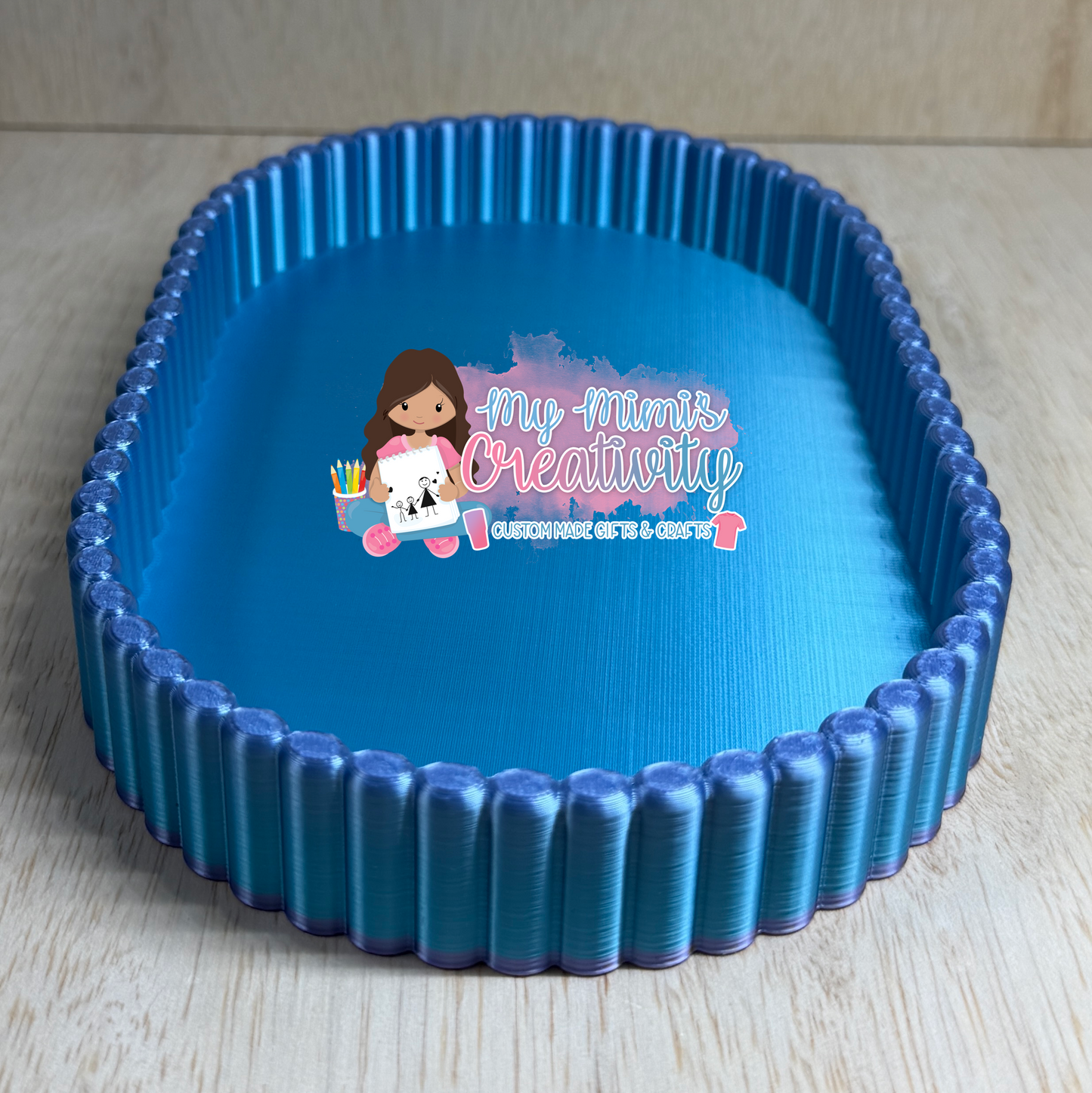 ✨ Elegant Scalloped Trinket Tray ✨
