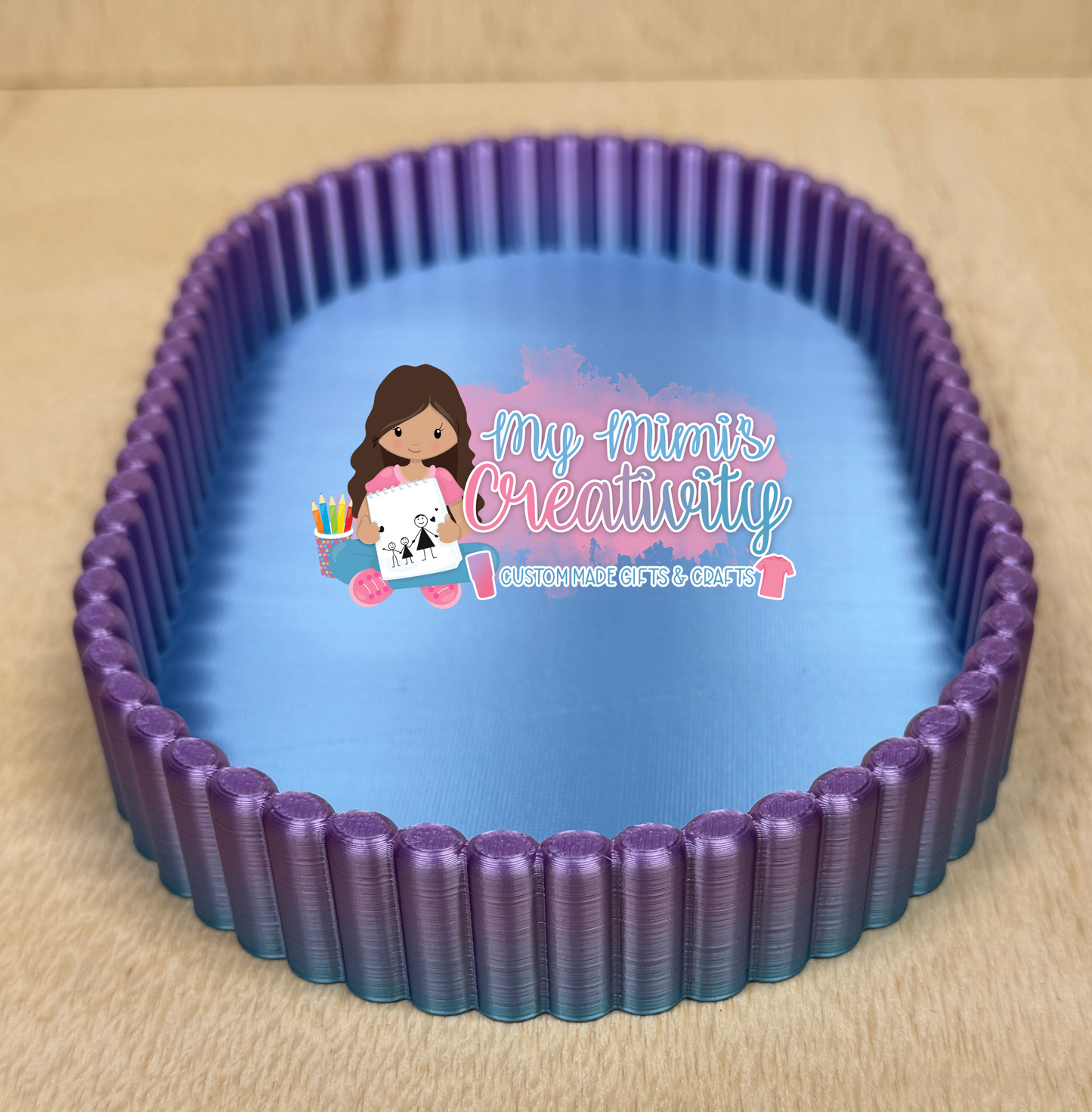 ✨ Elegant Scalloped Trinket Tray ✨
