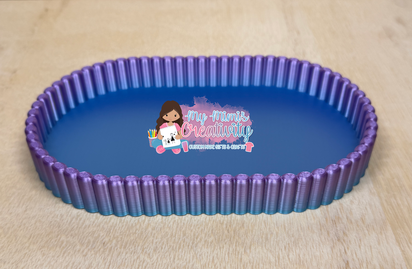 ✨ Elegant Scalloped Trinket Tray ✨