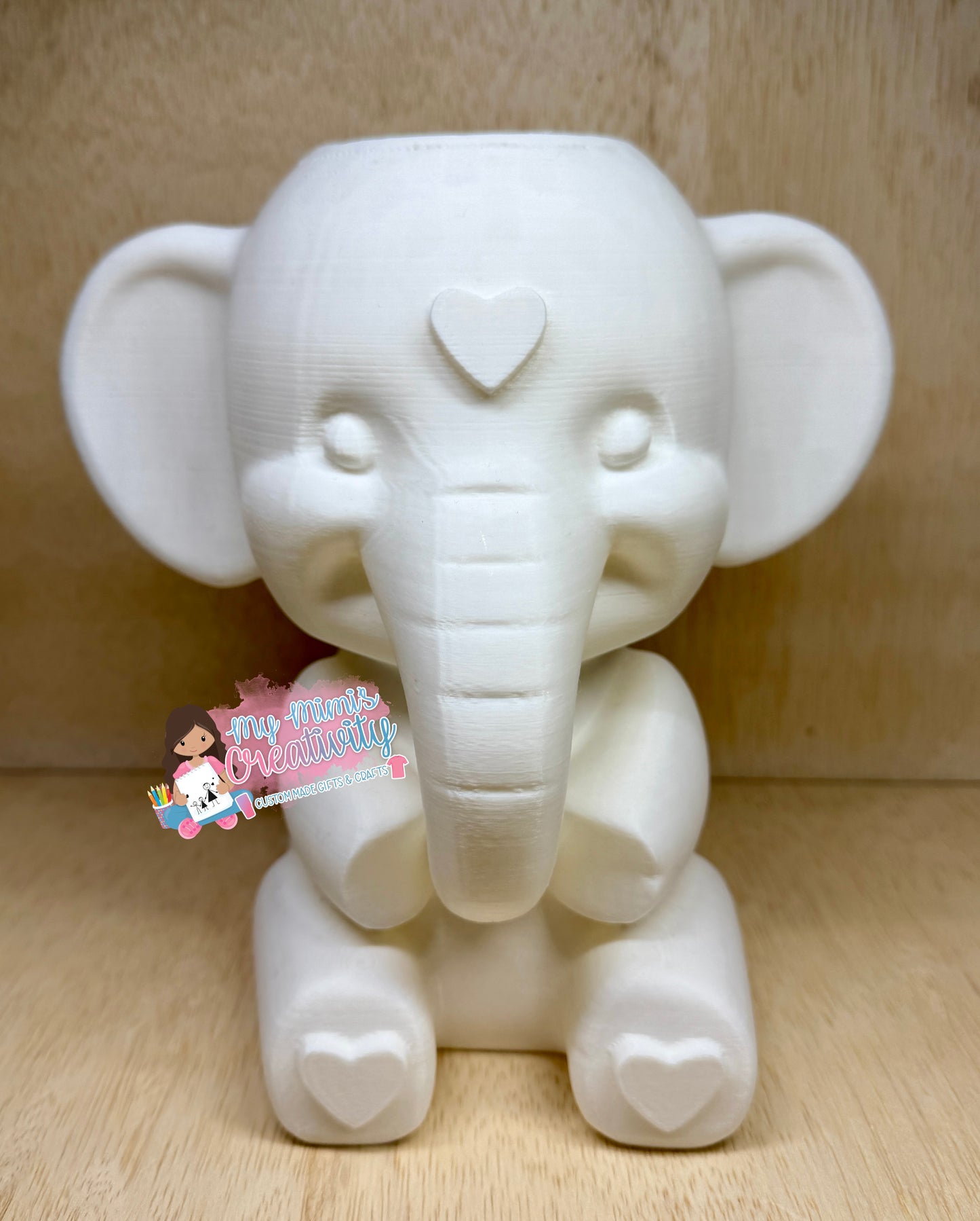 💖 Amora ~ Elephant 3D Printed Tumbler Sleeve