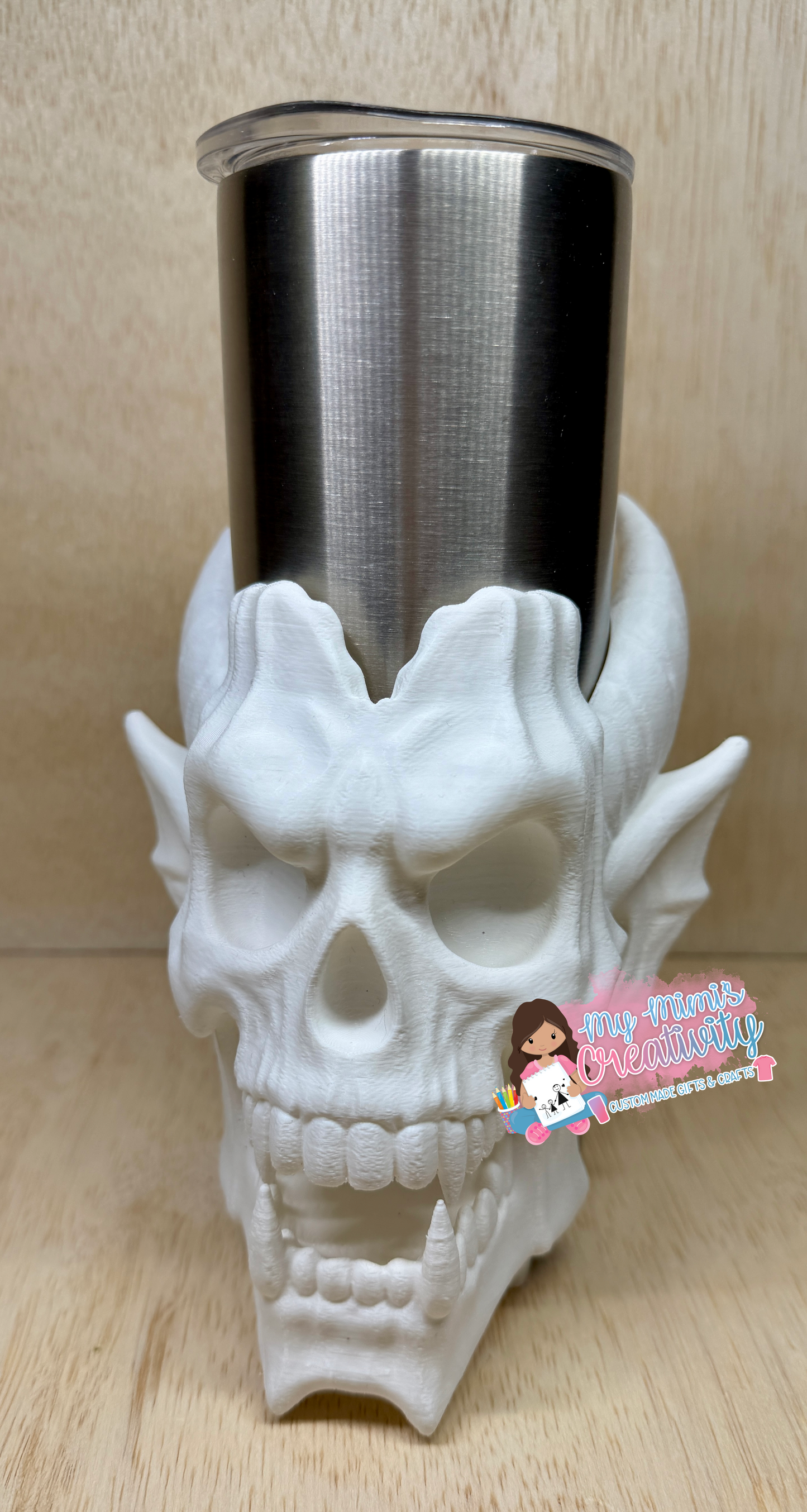 Demon Skull Mask Half Sleeve