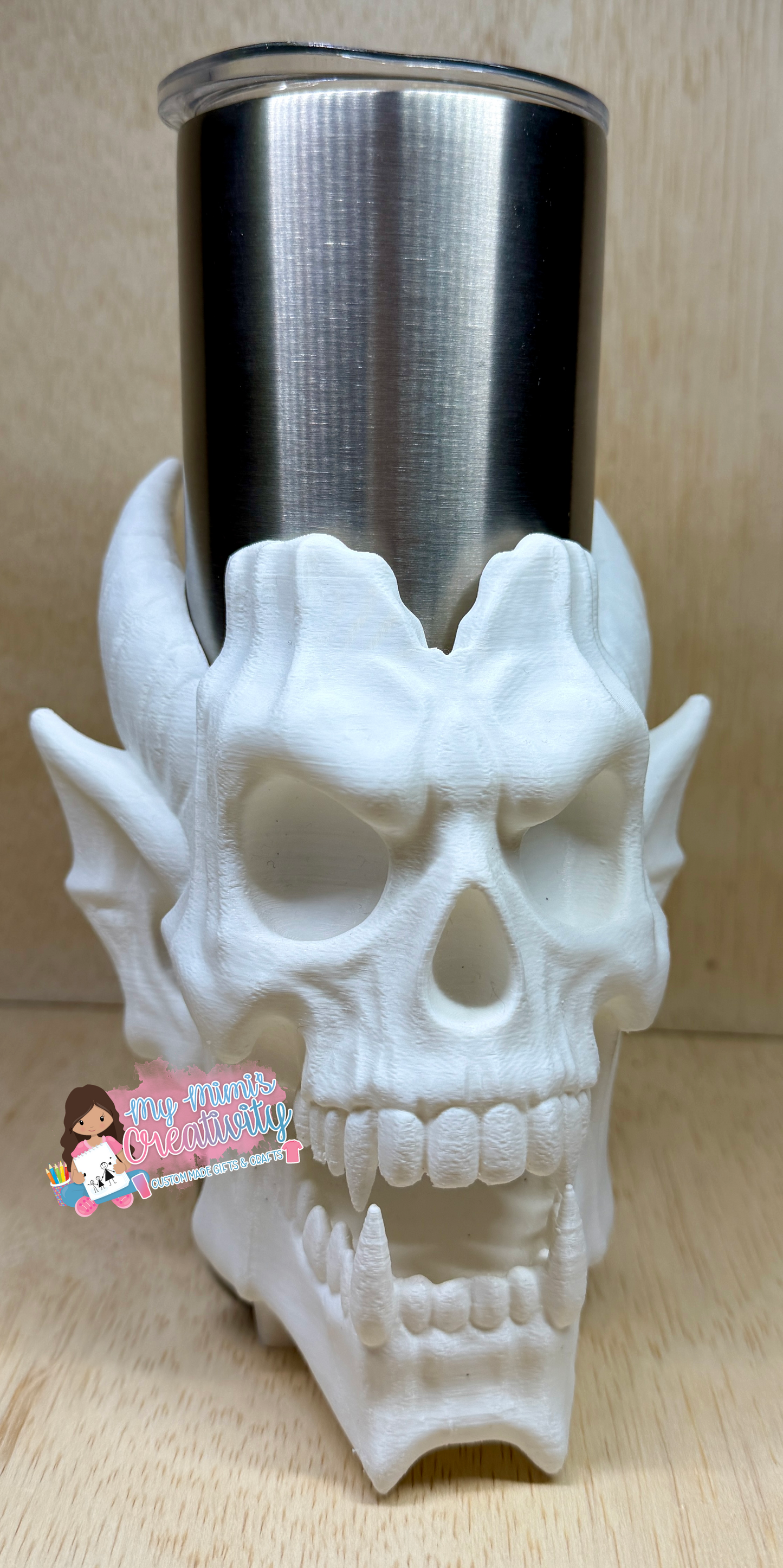 Demon Skull Mask Half Sleeve