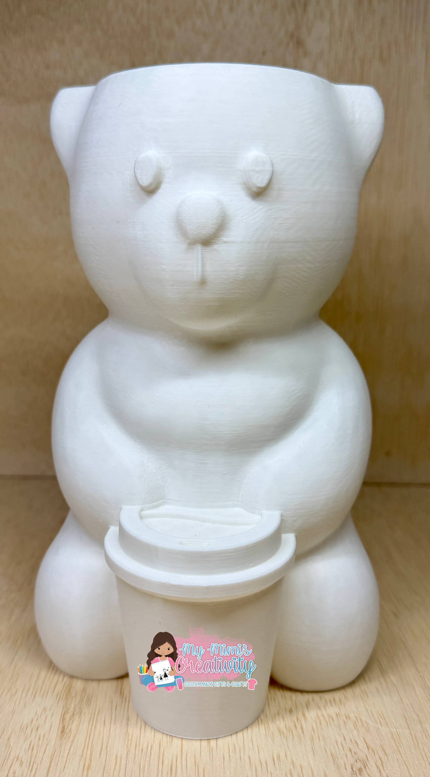 Bear With Cup Sleeve