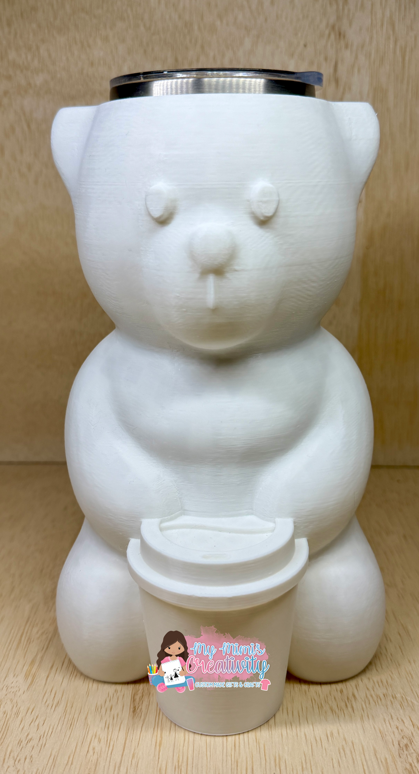 Bear With Cup Sleeve