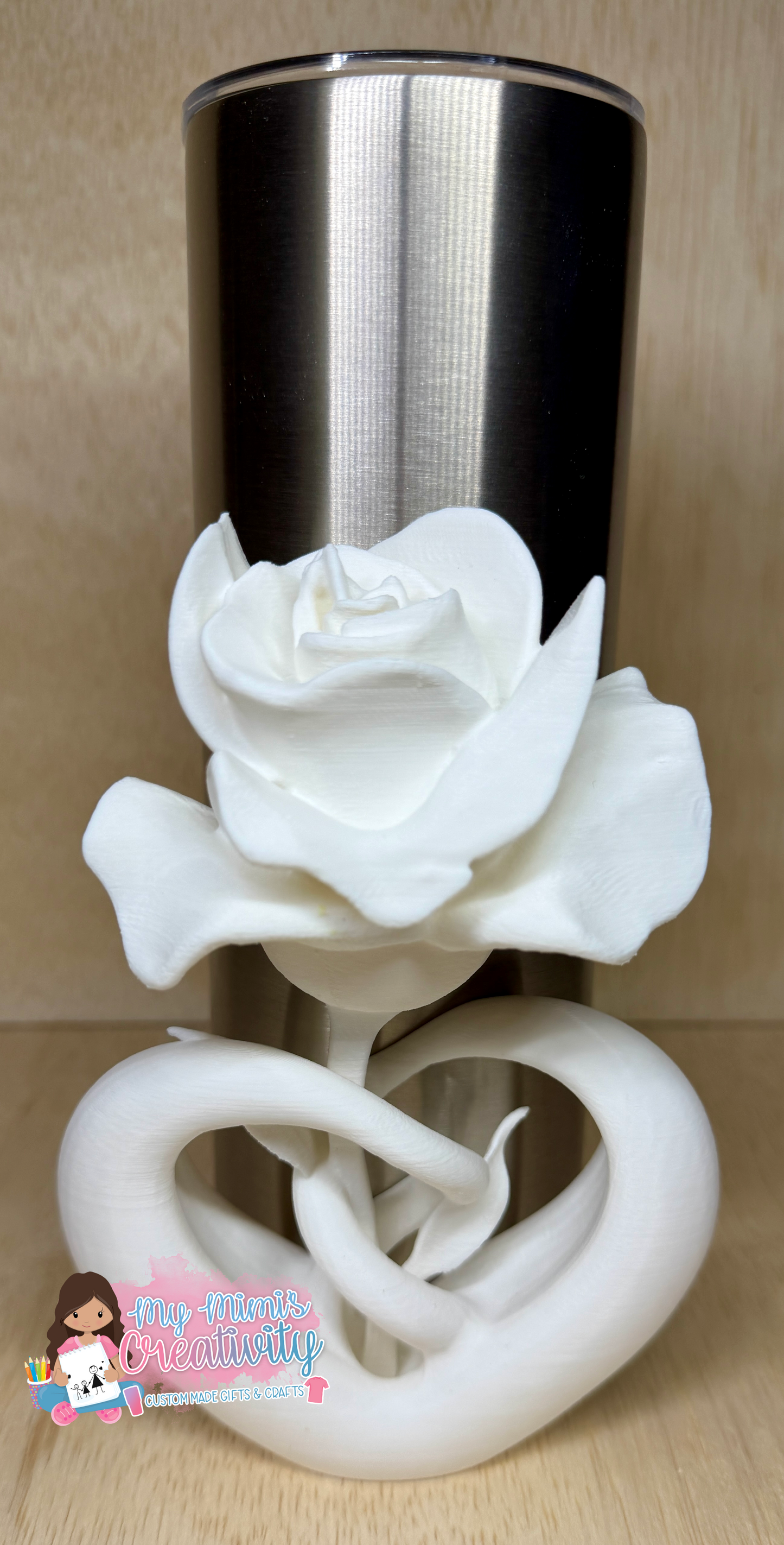 🌹 Infinity ❤️ Love Rose Embellishment