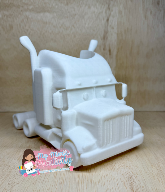 🚛 Big Rig Tractor Trailer Tumbler Sleeve