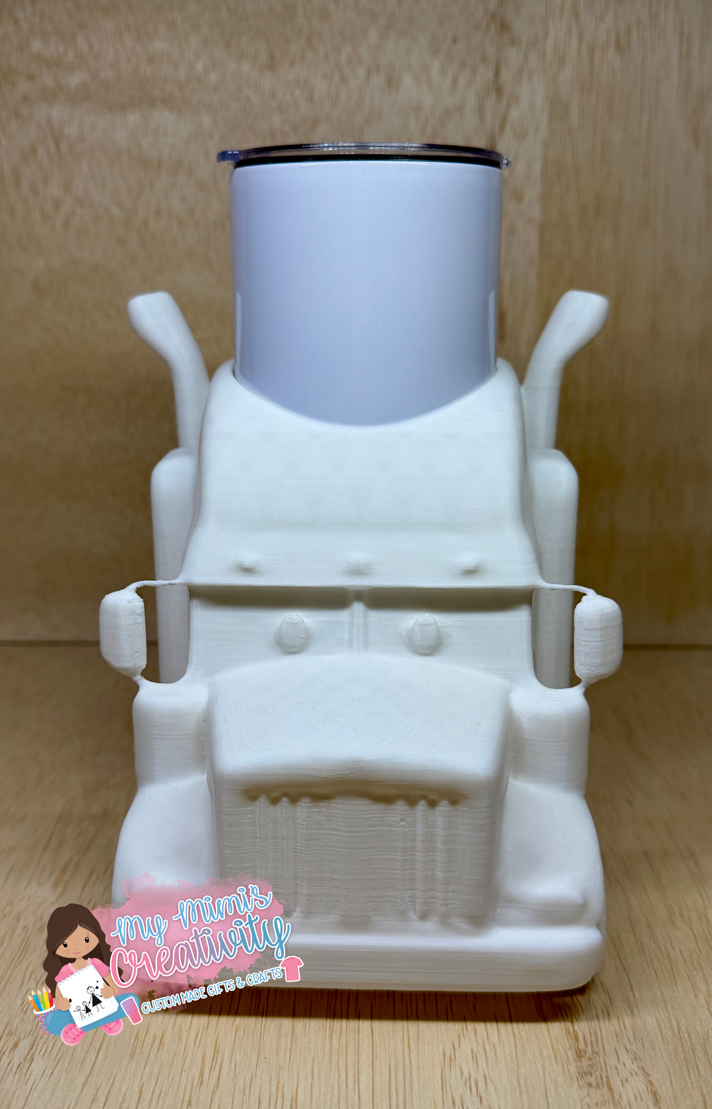 🚛 Big Rig Tractor Trailer Tumbler Sleeve