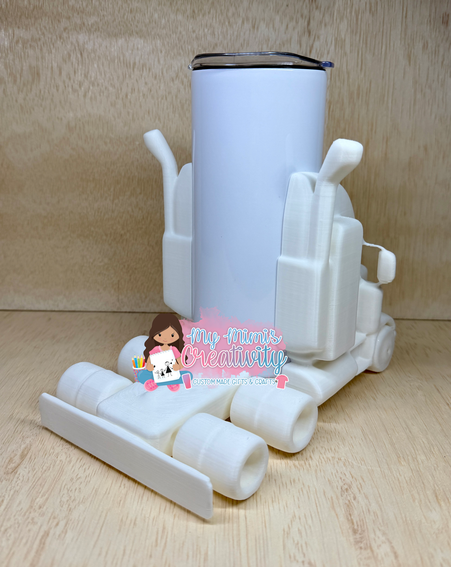 🚛 Big Rig Tractor Trailer Tumbler Sleeve