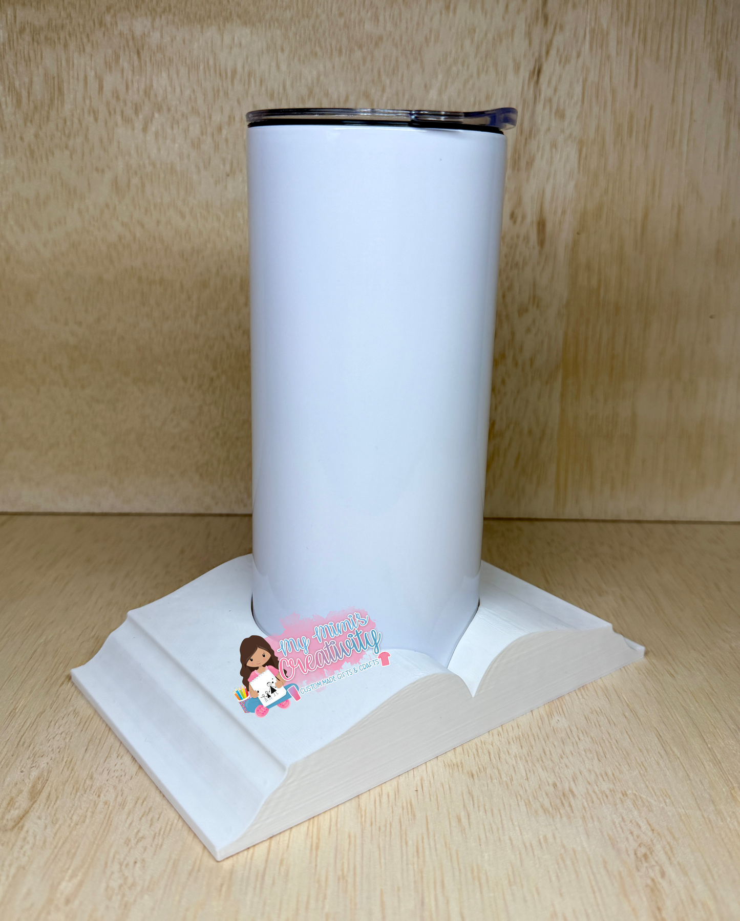 📚 Open Book Tumbler Sleeve – Small; Large Sizes Available