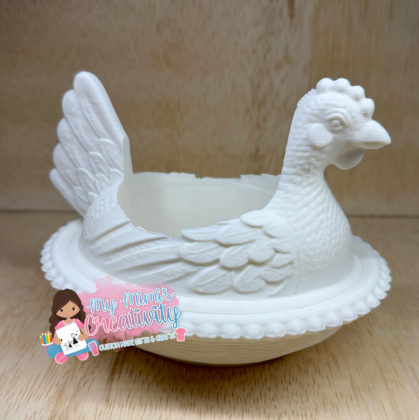 🐔 70’s Vintage Resting Hen Dish Tumbler Sleeves and Straw Hugger
