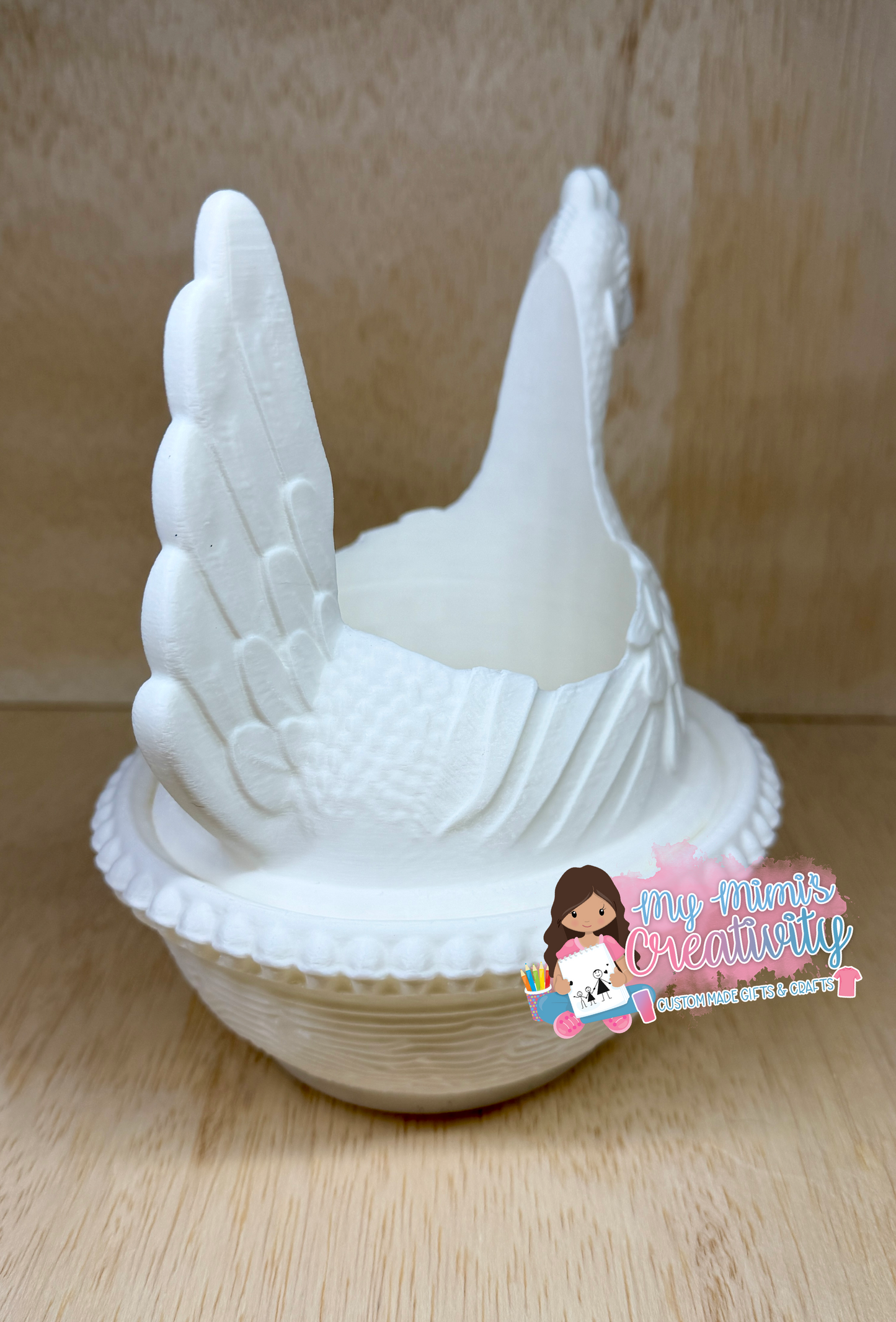 🐔 70’s Vintage Resting Hen Dish Tumbler Sleeves and Straw Hugger