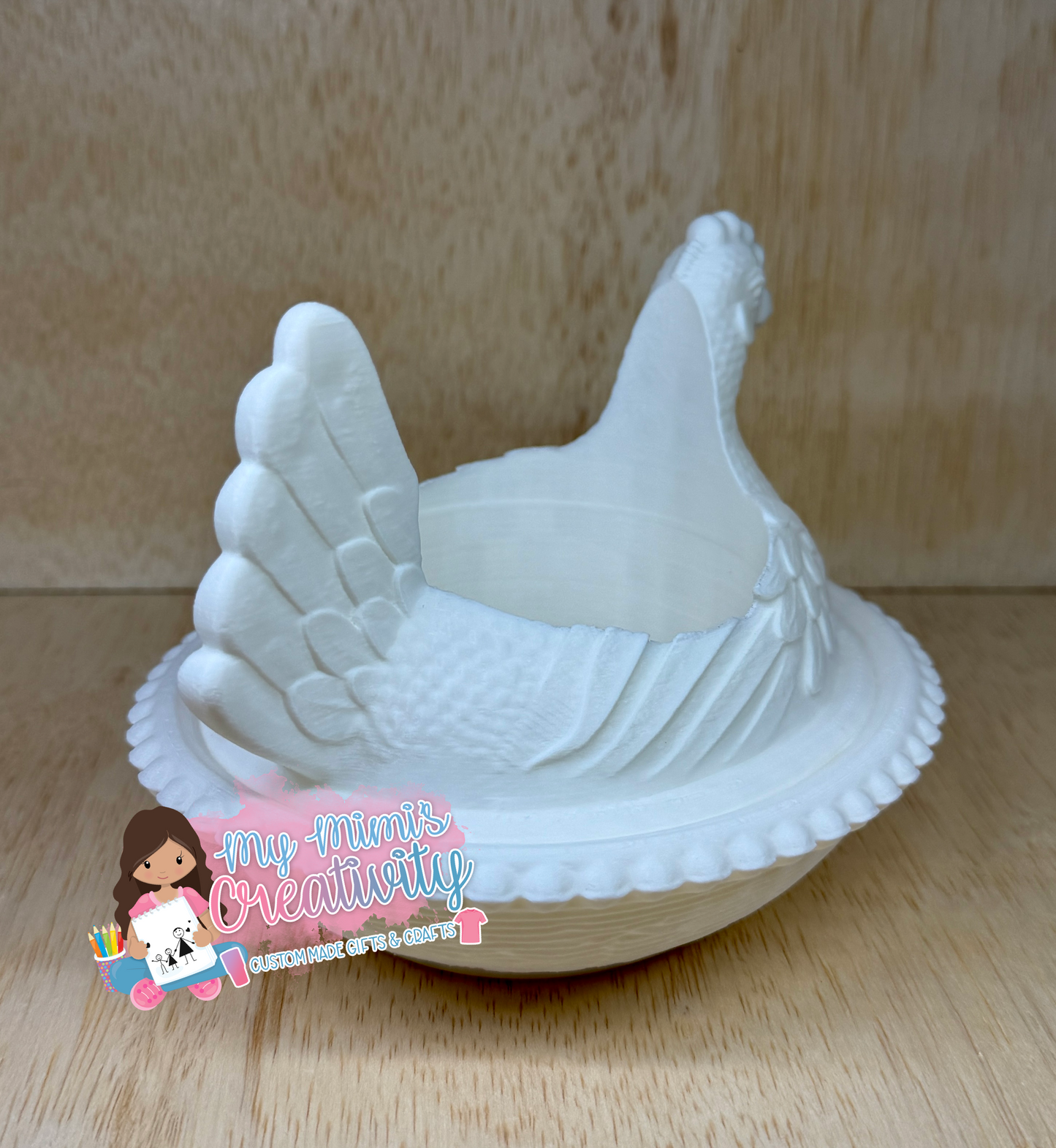 🐔 70’s Vintage Resting Hen Dish Tumbler Sleeves and Straw Hugger