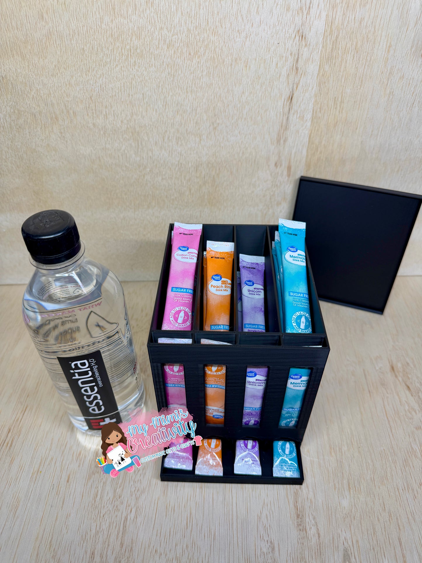 🍉 4 Slot Slim ~ Drink Packet Organizer