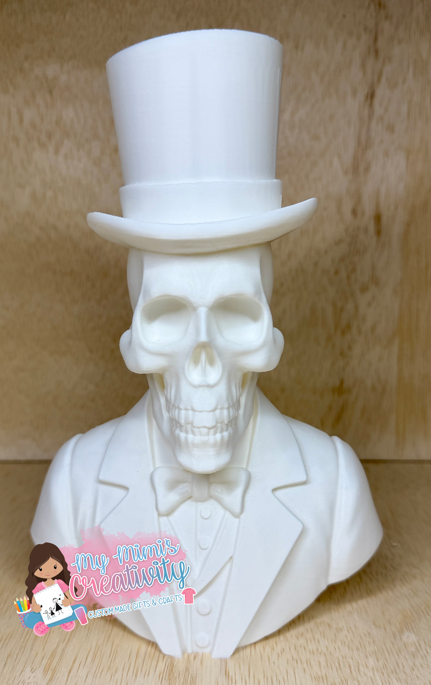 🎩 Gentleman Skeleton Top Hat Sleeve