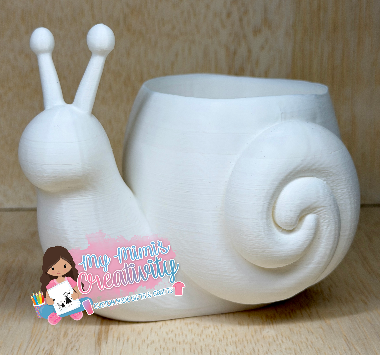 🐌 Whimsical Snail Half Sleeve Tumbler Sleeve