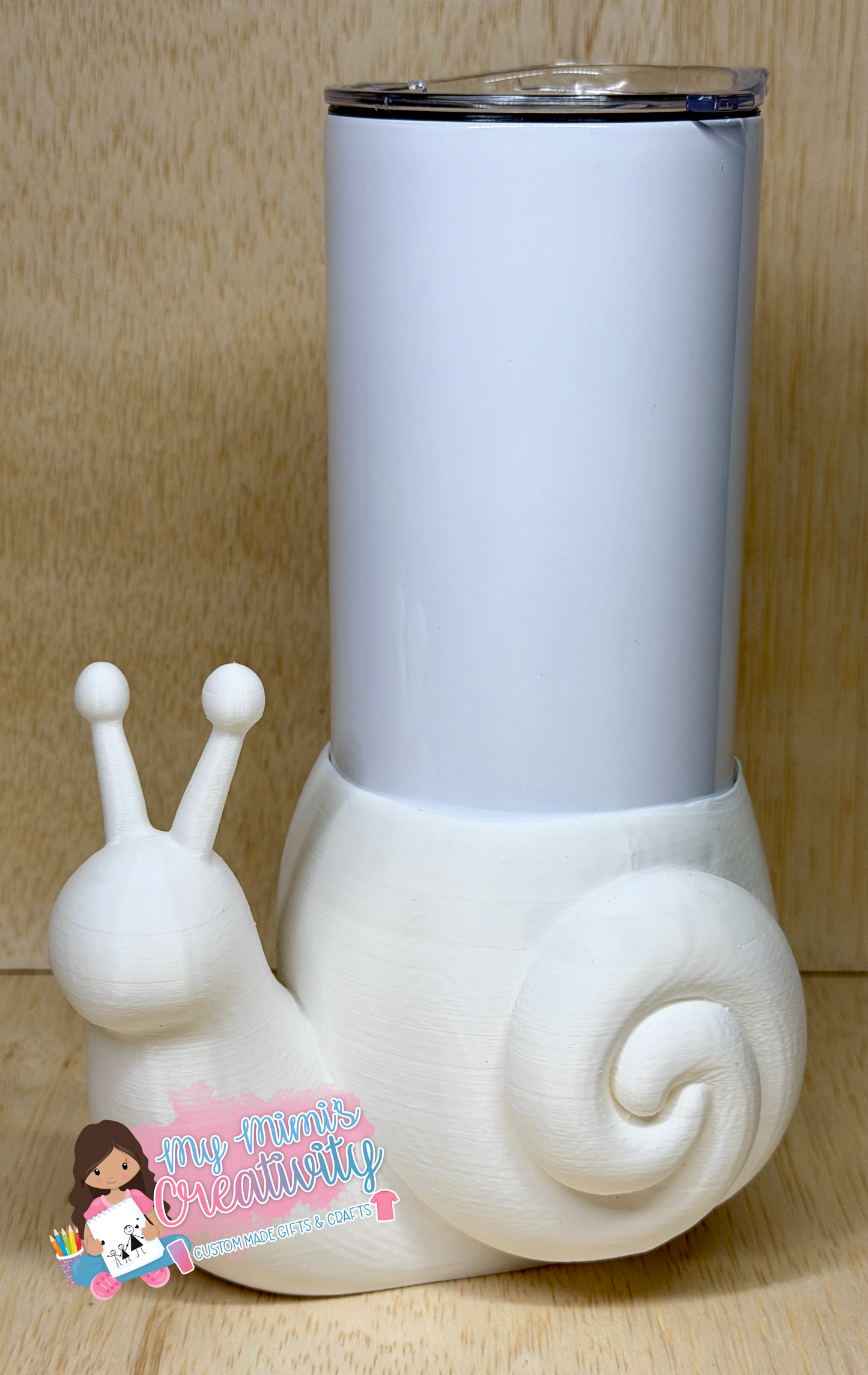 🐌 Whimsical Snail Half Sleeve Tumbler Sleeve