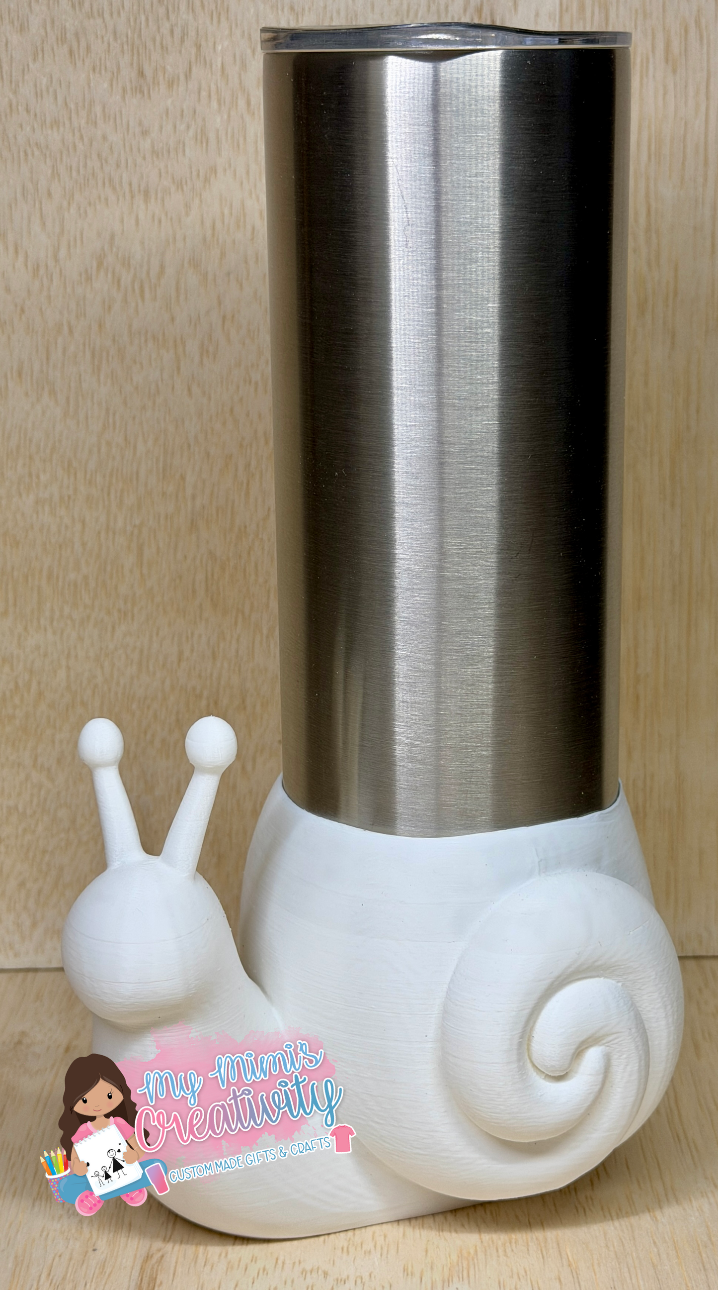 🐌 Whimsical Snail Half Sleeve Tumbler Sleeve