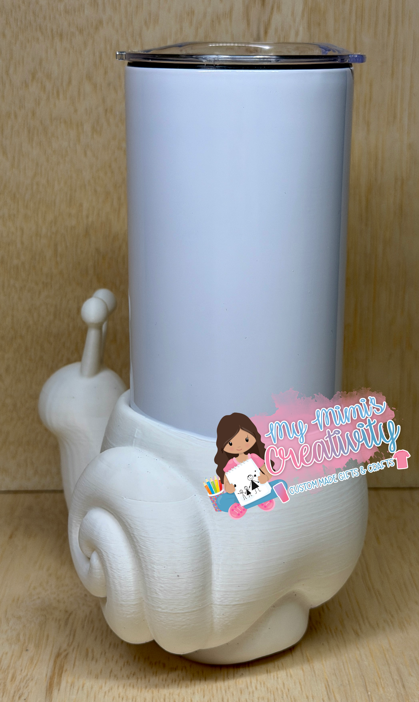 🐌 Whimsical Snail Half Sleeve Tumbler Sleeve