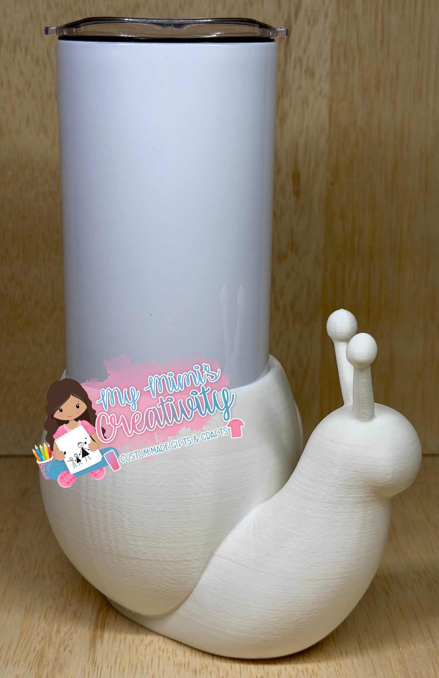 🐌 Whimsical Snail Half Sleeve Tumbler Sleeve