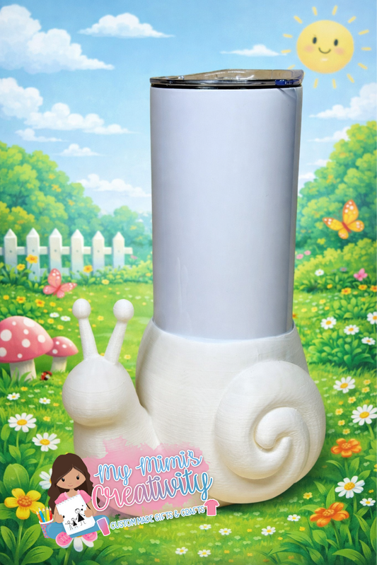 🐌 Whimsical Snail Half Sleeve Tumbler Sleeve