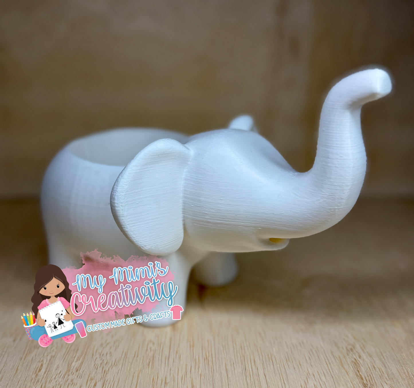 🐘 Baby Elephant Safari Tumbler Sleeve