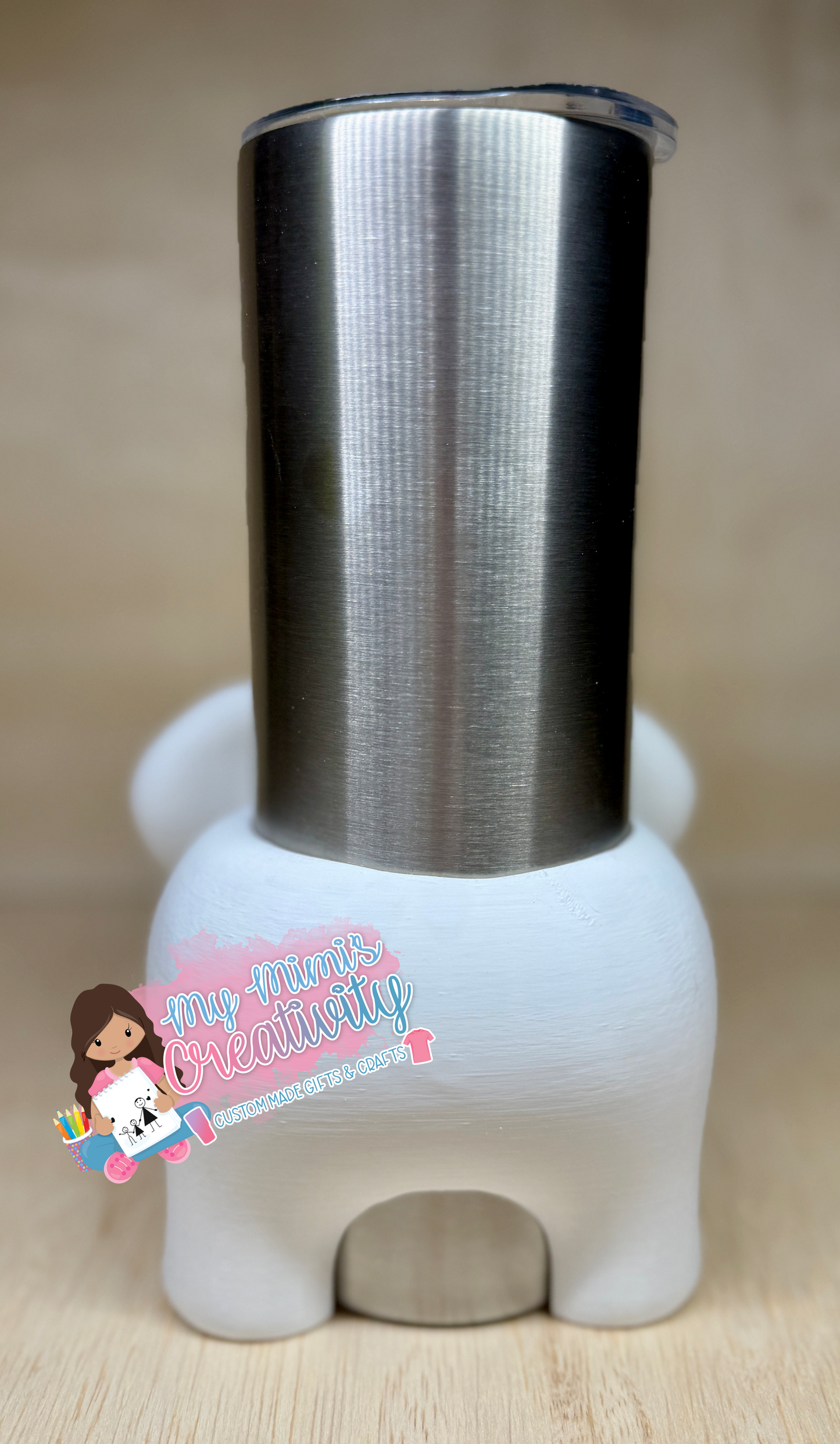 🐘 Baby Elephant Safari Tumbler Sleeve