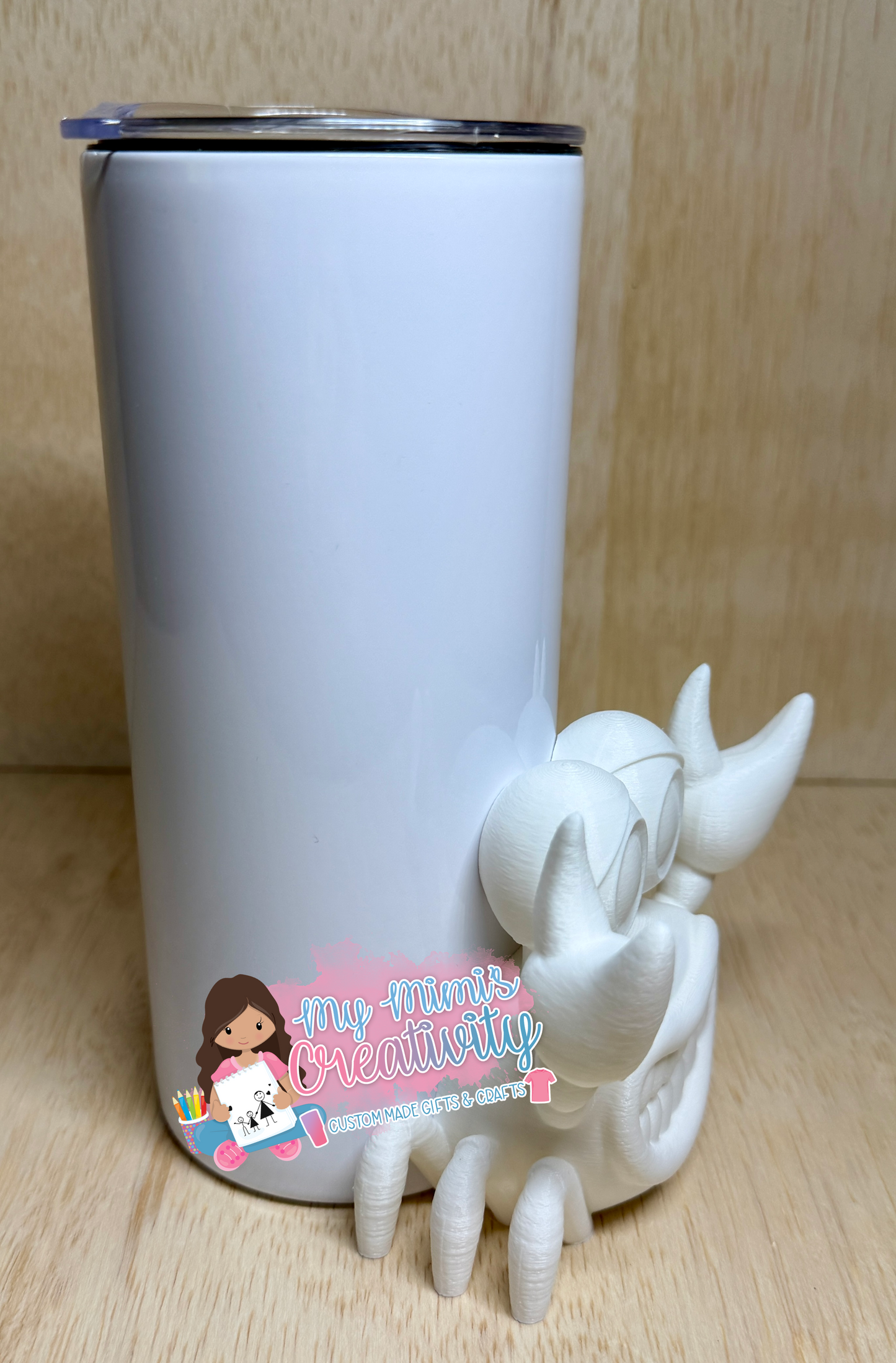 🦀 Cute Happy Crab Embellishment Tumbler Sleeve