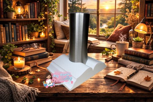 📚 Open Book Tumbler Sleeve – Small; Large Sizes Available