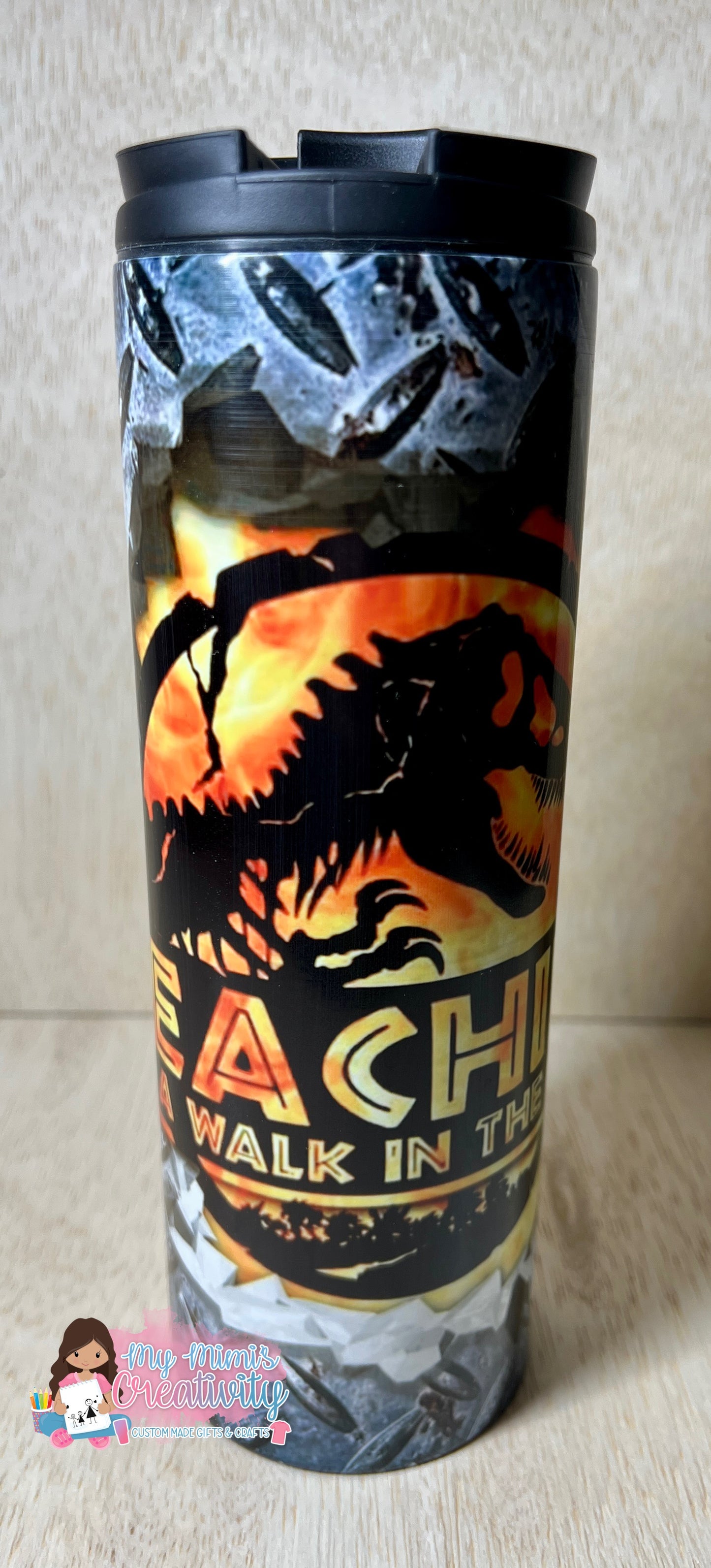 Teaching is a walk in the park Tumbler 17oz