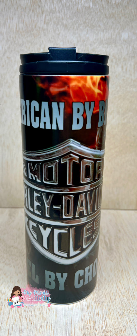 Motor Cycle 17oz Tumbler