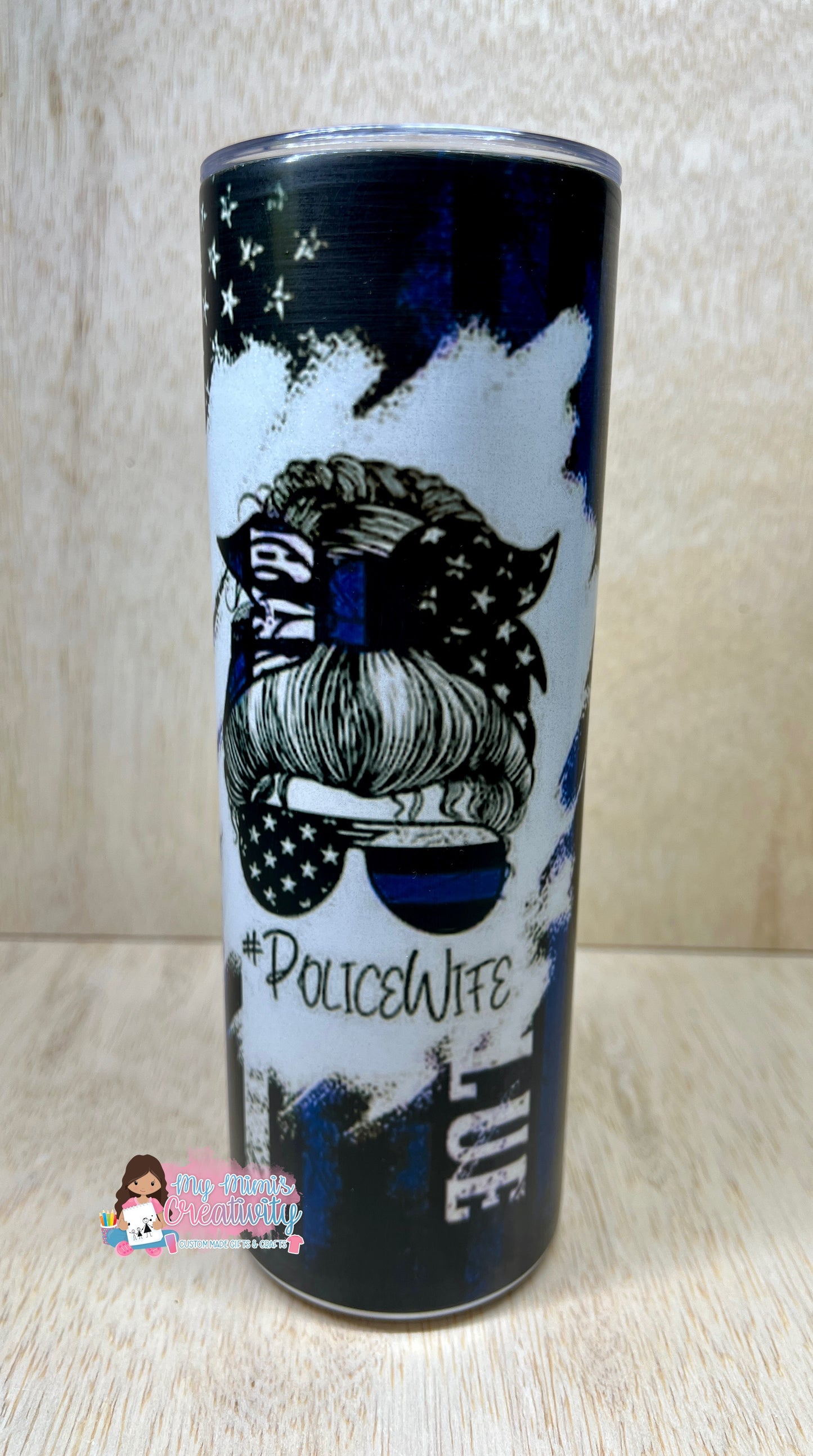 Police Wife Tumbler 20 oz